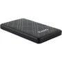 TOOQ Caja Externa para HDD/SSD 2.5 Pulgadas SATA USB 3.1 Negra